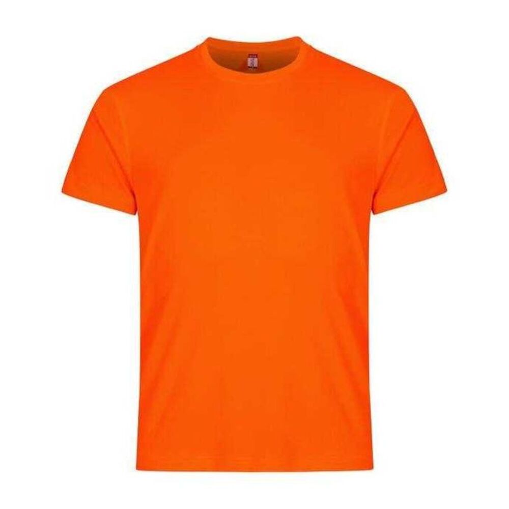 Clique Mens Basic Active T-Shirt / Visibility Orange